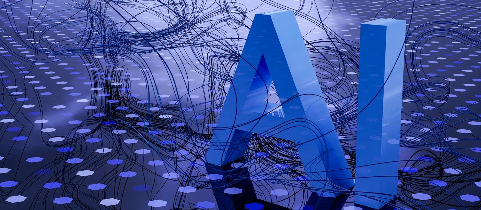 Waconzy AI artwork beside a business team