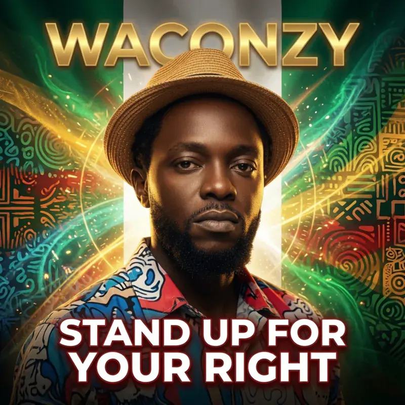 STAND UP FOR YOUR RIGHT (Radio Edit) by Waconzy official release artwork